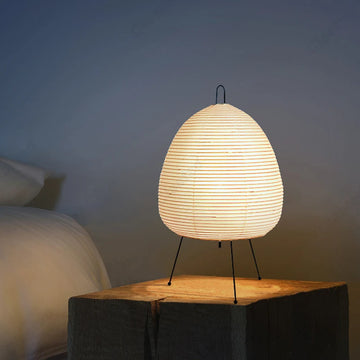 Japanese Design Paper Lantern Desk Lamp