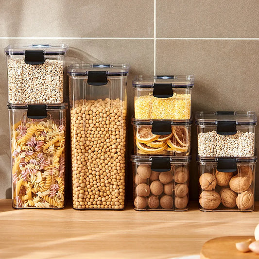 Airtight Kitchen Storage Jars Set