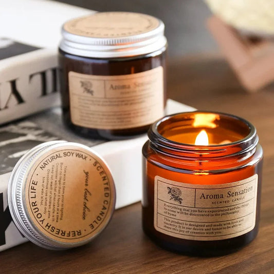 Amber Glow Candle